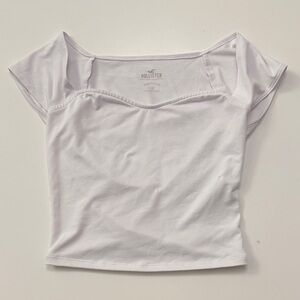 Hollister Must Have Sweetheart Neck Stretch Crop Top